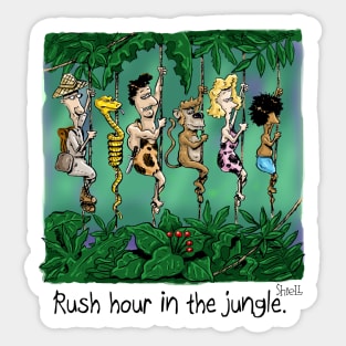 Jungle Rush Hour Sticker